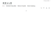 Tablet Screenshot of hello.ch